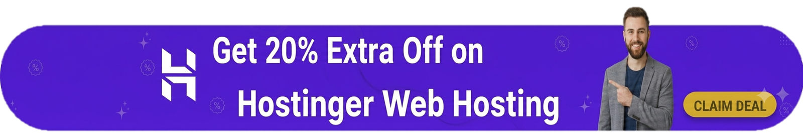 Hosting deal banner