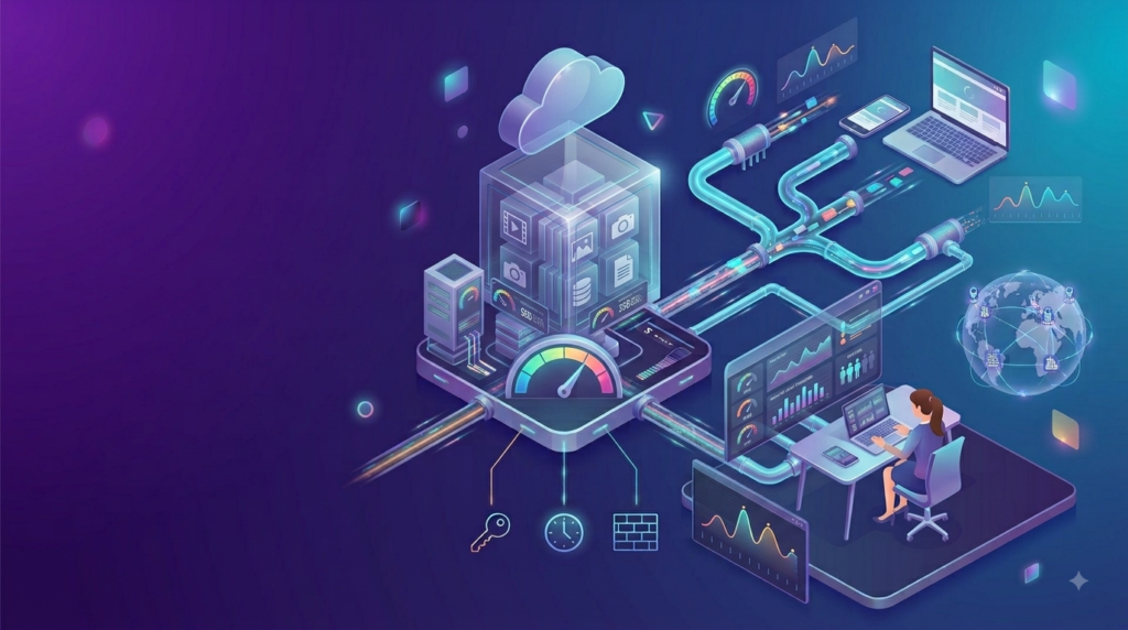 how much storage and bandwidth does a small site need