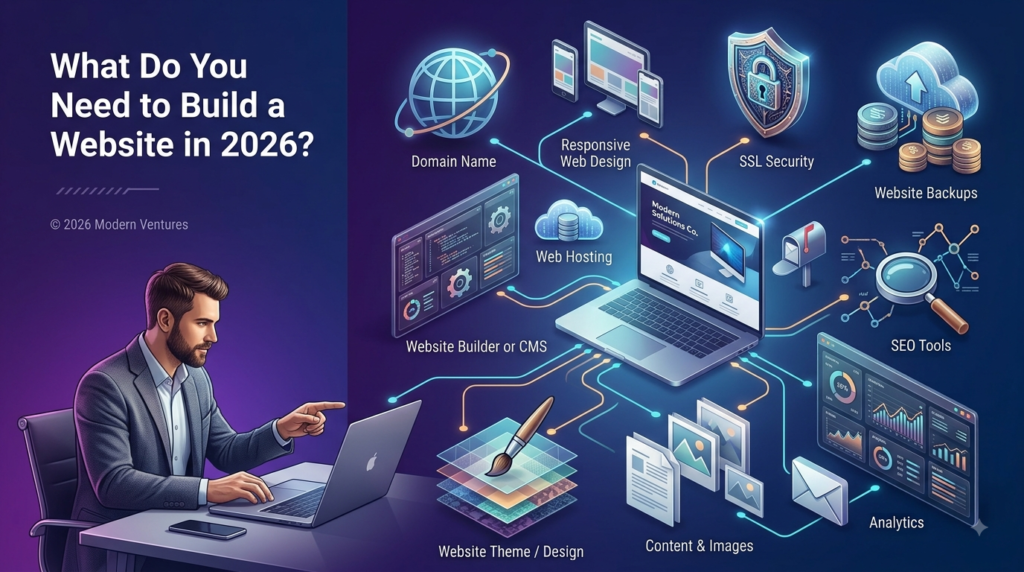 what do you need to build a website