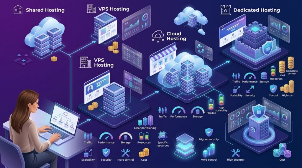 what type of hosting do I need