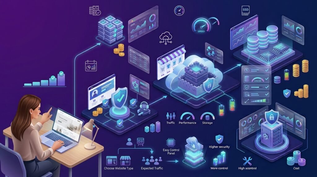 how to choose web hosting