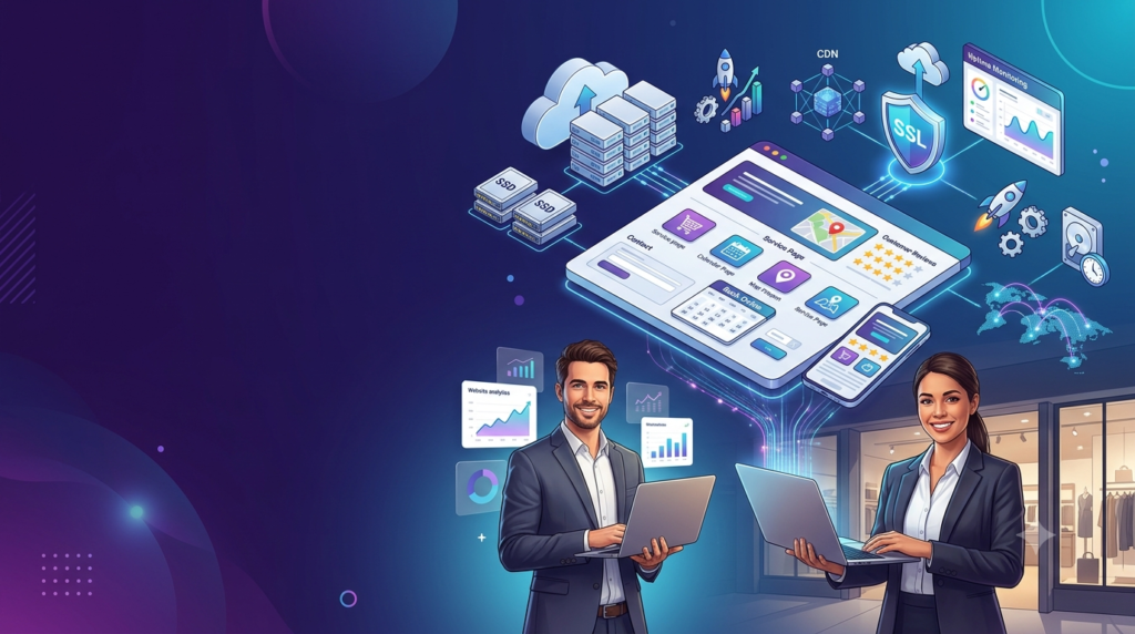 best hosting for a local business