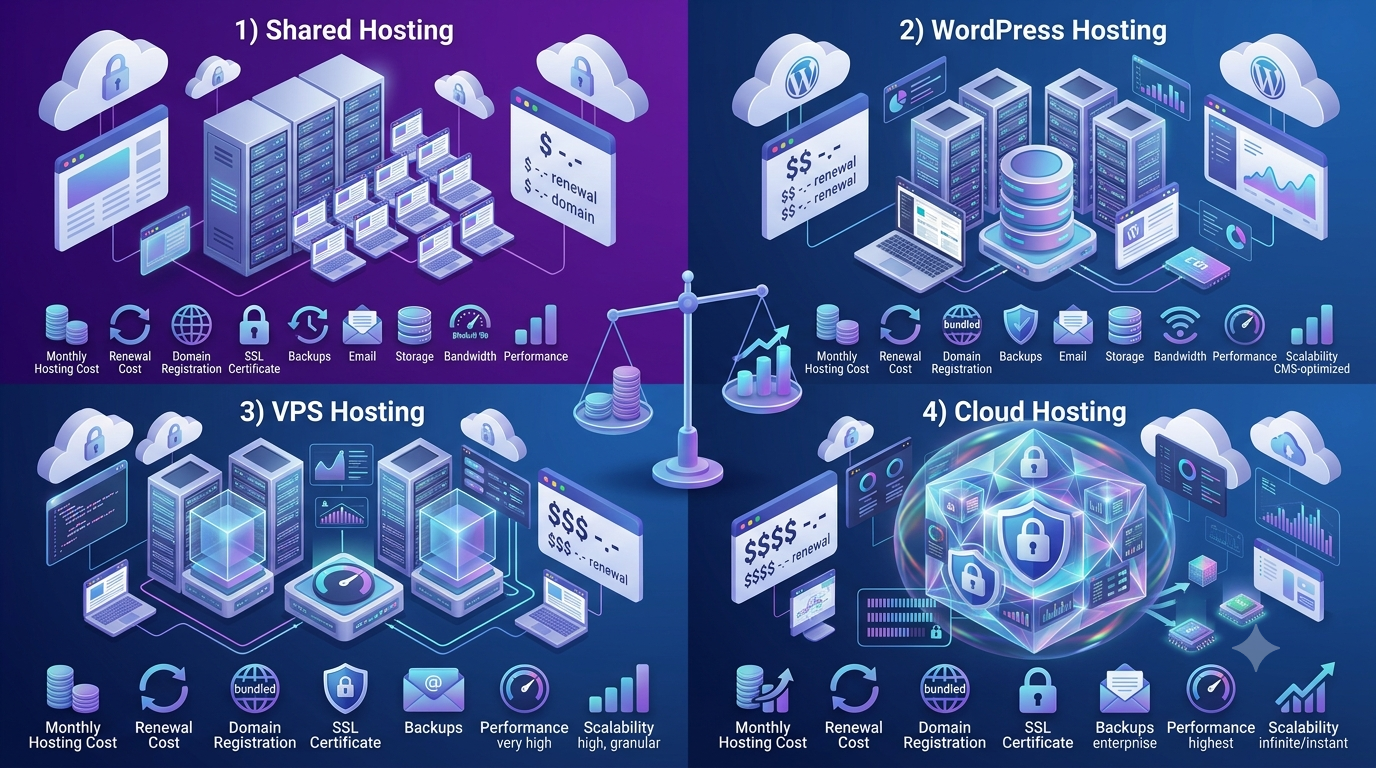 Breaking down web hosting costs and pricing