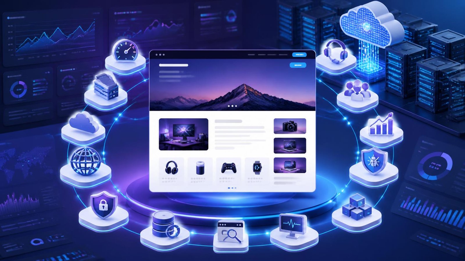Affiliate marketer researching niche website content